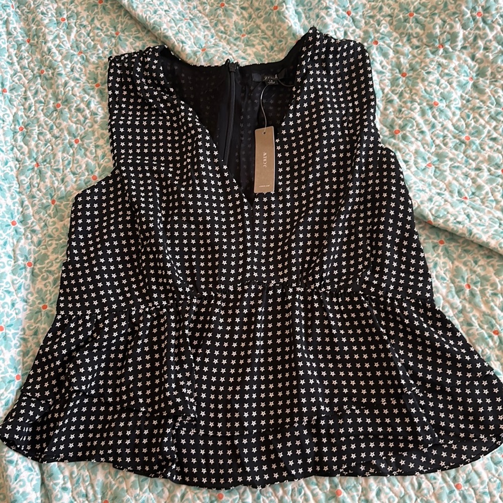 J. Crew tank top - star pattern - Size 14